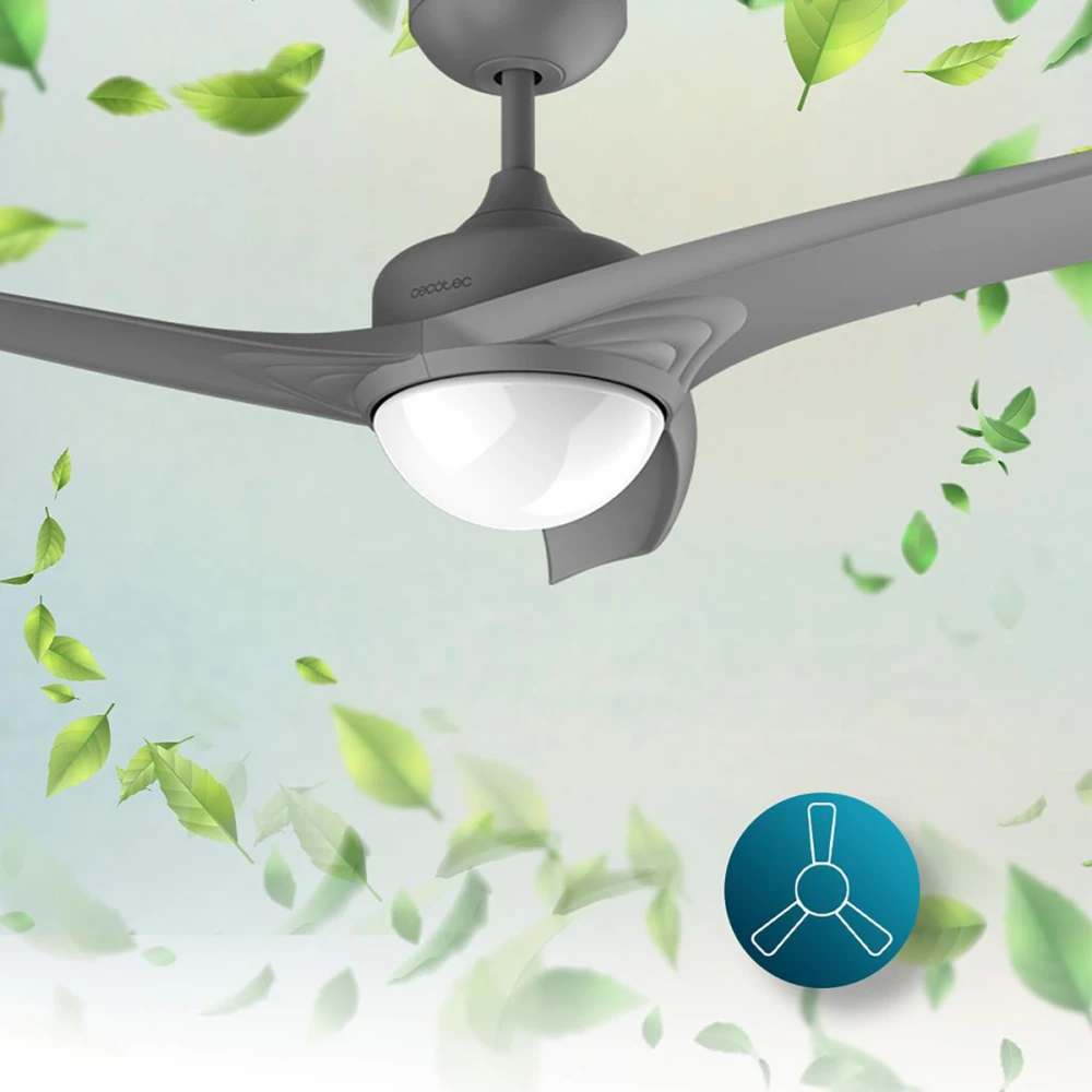 Energy Silence Aero 560 CEC-05947 - Ανεμιστήρας Οροφής 2 σε 1 με Φως, Διπλής Κατεύθυνσης με Τηλεχειριστήριο 60W | 132 cm