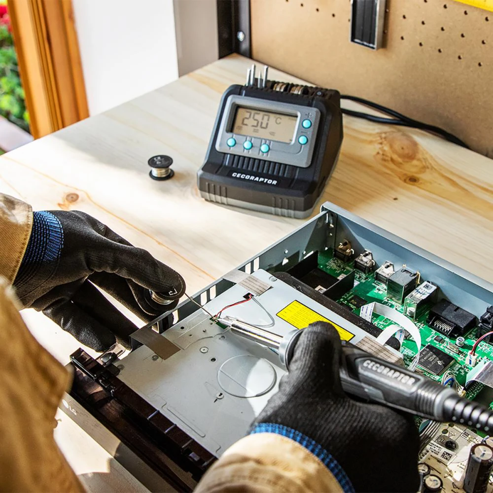Cecoraptor Perfect Solderstation 600 Advance CEC-70021 - Σίδερο Συγκόλλησης 230 V | 50 Hz | 60 W