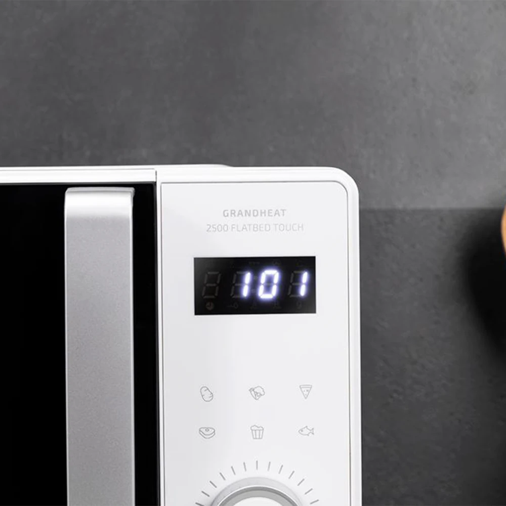 GrandHeat 2500 Flatbed Touch White CEC-01675 - ΦΟΥΡΝΟΣ ΜΙΚΡΟΚΥΜΑΤΩΝ 25 LT | 800W  (ΧΩΡΙΣ ΔΙΣΚΟ)