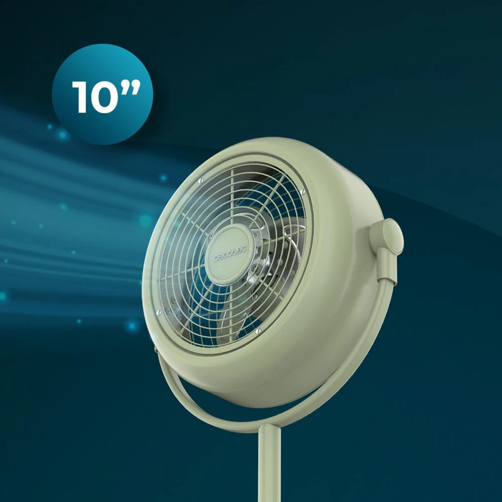 EnergySilence 250 Classic Style CEC-08206 - Ανεμιστήρας Ορθοστάτης με Ρετρό Σχεδιασμό 25W | 25cm