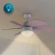 EnergySilence Aero 3600 Vision Purple CEC-05964 - Ανεμιστήρας Οροφής 2 σε 1 με Φως, Διπλής Κατεύθυνσης 50W | 92cm