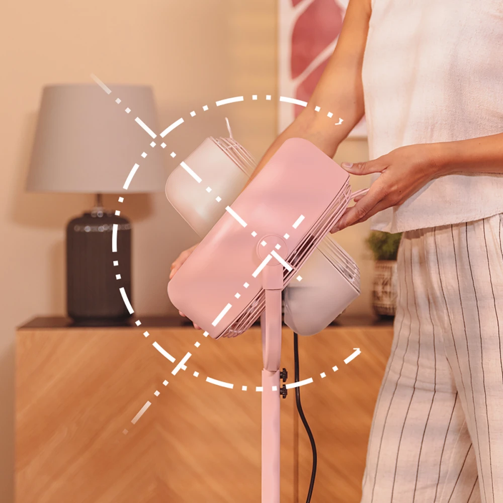 EnergySilence 250 Classic Style CEC-08204 - Ανεμιστήρας Ορθοστάτης με Ρετρό Σχεδιασμό 25W | 25cm