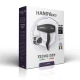 Handy 6000 Superpower Black 6000 Line - Επαγγελματικό Πιστολάκι Μαλλιών Με 2 Στόμια & Φυσούνα 2500 W
