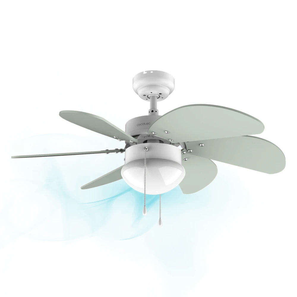 Energy Silence Aero 3600 Vision Mint CEC-05967 - Ανεμιστήρας Οροφής 2 Σε 1 Διπλής Κατεύθυνσης 50W
