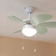 Energy Silence Aero 3600 Vision Mint CEC-05967 - Ανεμιστήρας Οροφής 2 Σε 1 Διπλής Κατεύθυνσης 50W
