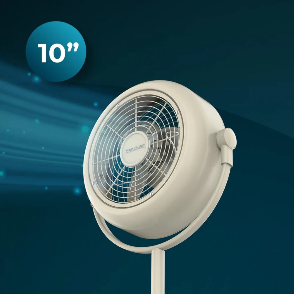 EnergySilence 250 Classic Style CEC-08205 - Ανεμιστήρας Ορθοστάτης με Ρετρό Σχεδιασμό 25W | 25cm