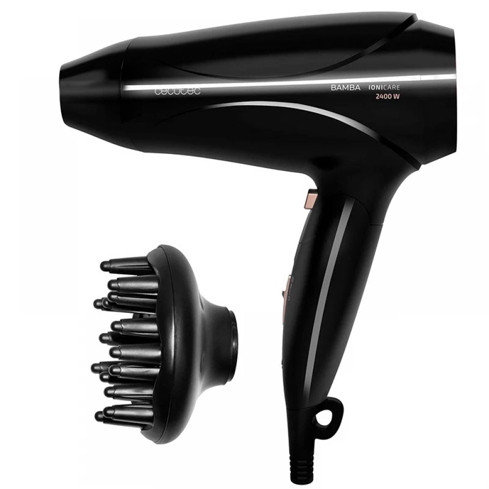 Bamba IoniCare 5450 Power&Go Pro Fire CEC-04209 - Πιστολάκι Μαλλιών Ταξιδιού 2400 W Με 1 Στόμιο & Φυσούνα