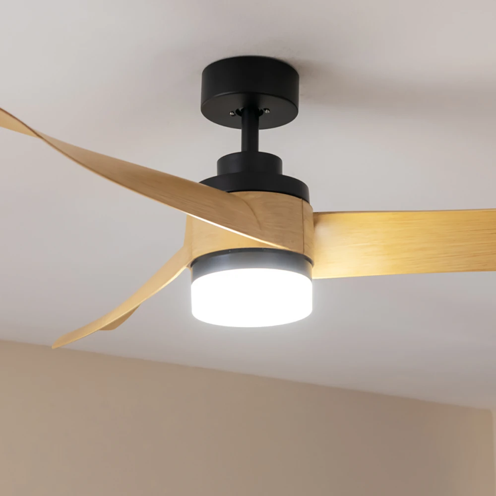 Energy Silence Aero 5285 White Wood CEC-08477 - Ανεμιστήρας Οροφής 2 Σε 1 Διπλής Κατεύθυνσης Με Τηλεχειριστήριο 40W