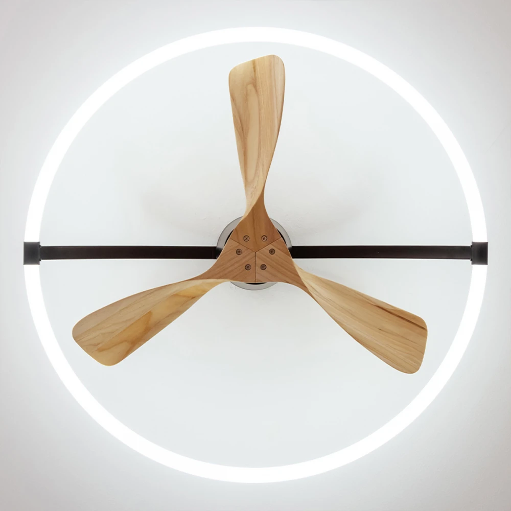Energy Silence Aero 5200 Light Design CEC-08539 - Ανεμιστήρας Οροφής 2 Σε 1 Διπλής Κατεύθυνσης Με Τηλεχειριστήριο 21W