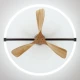 Energy Silence Aero 5200 Light Design CEC-08539 - Ανεμιστήρας Οροφής 2 Σε 1 Διπλής Κατεύθυνσης Με Τηλεχειριστήριο 21W