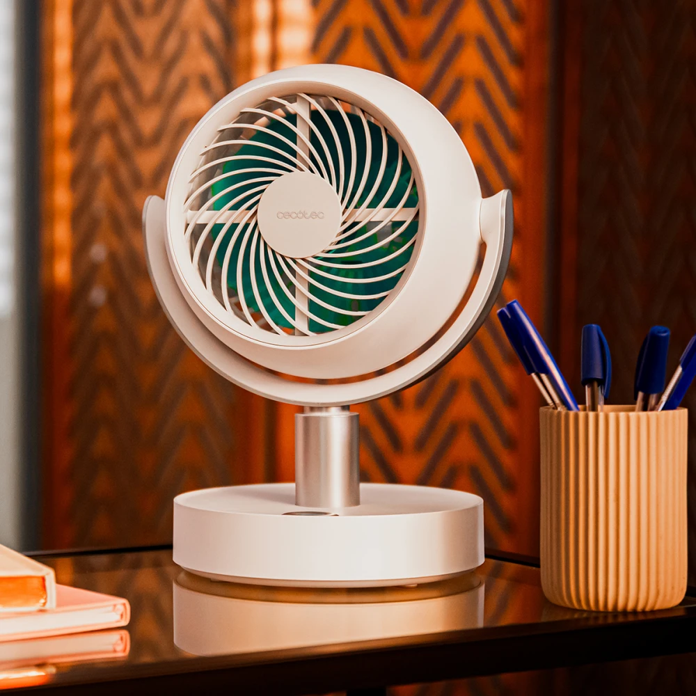 EnergySilence 8000 cyclone desk portable CEC-08353 - Επαναφορτιζόμενος Ανεμιστήρας Επιτραπέζιος 10W | 10 cm
