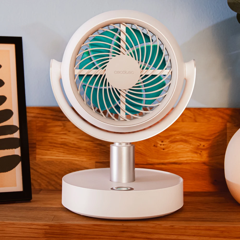 EnergySilence 8000 cyclone desk portable CEC-08353 - Επαναφορτιζόμενος Ανεμιστήρας Επιτραπέζιος 10W | 10 cm