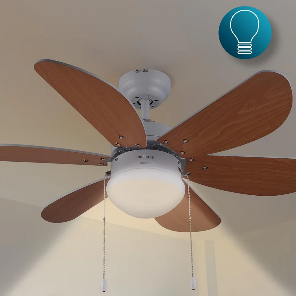 EnergySilence Aero 360 CEC-05939 - Ανεμιστήρας Οροφής 2 σε 1 με Φως, Διπλής Κατεύθυνσης 50W | 92cm