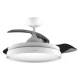 Energy Silence Aero 4280 Invisible White CEC-05992 - Ανεμιστήρας Οροφής 2 Σε 1 Διπλής Κατεύθυνσης Με Τηλεχειριστήριο 40W | 106cm