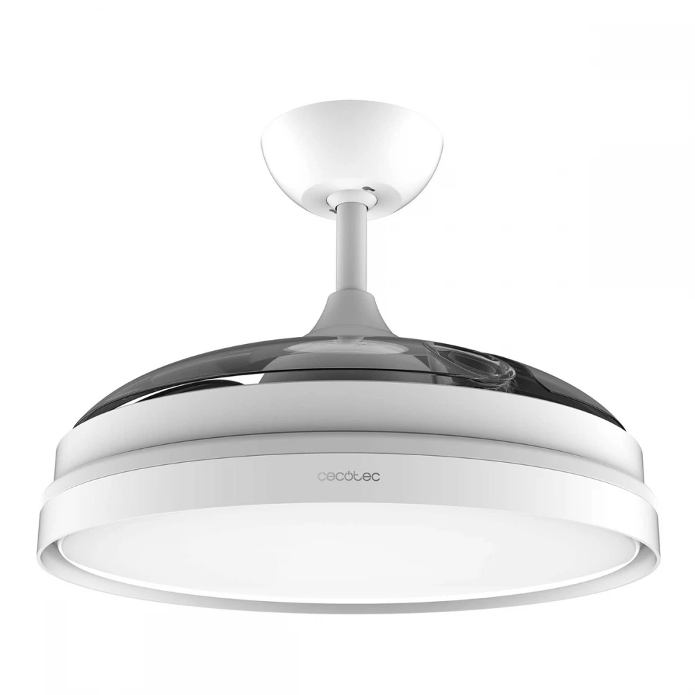 Energy Silence Aero 4280 Invisible White CEC-05992 - Ανεμιστήρας Οροφής 2 Σε 1 Διπλής Κατεύθυνσης Με Τηλεχειριστήριο 40W | 106cm