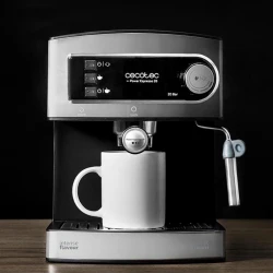 Power Espresso 20 CEC-01503 - Μηχανή Espresso 850 W Πίεσης 20 Bar Ασημί