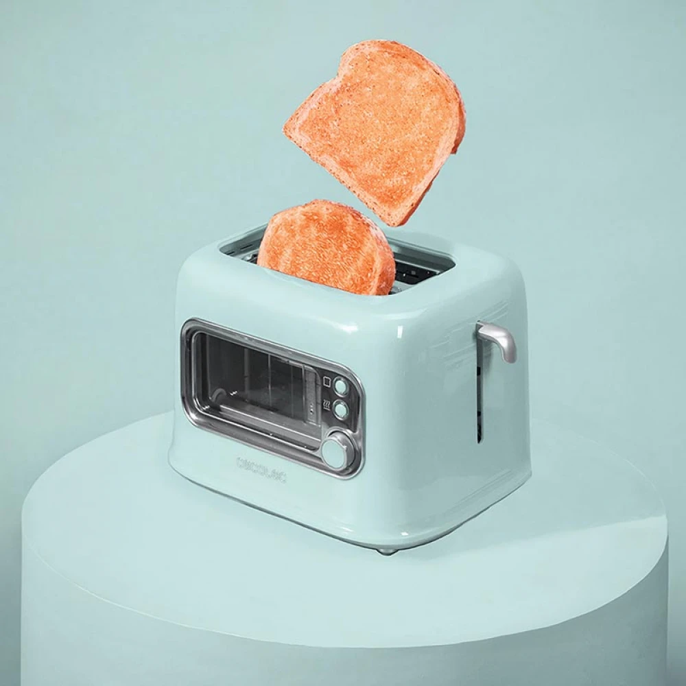 RetroVision Blue CEC-08039 - Φρυγανιερα 2 Θεσεων 700 W Γαλάζιο