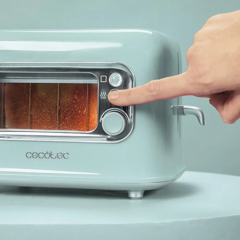 RetroVision Blue CEC-08039 - Φρυγανιερα 2 Θεσεων 700 W Γαλάζιο