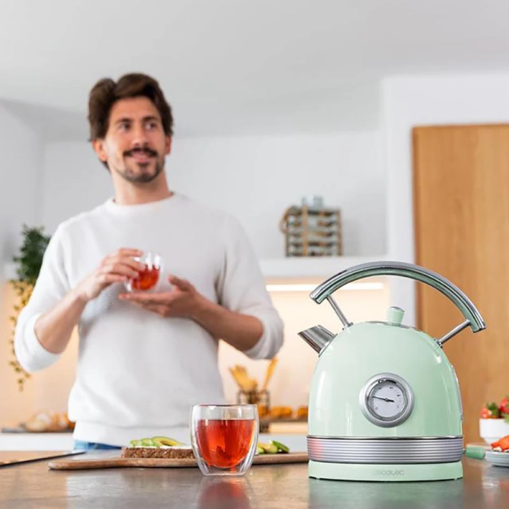 ThermoSense 420 Vintage CEC-01483 - Βραστήρας 1.8 Lt 2200 W Πράσινος