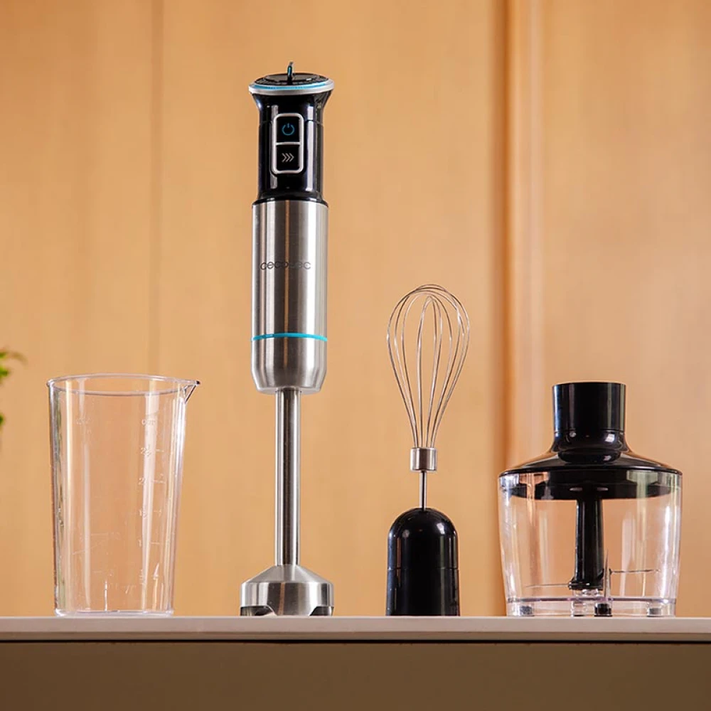 Power Neutron 1100MAX Cream&Crush CEC-03912 - Ραβδομπλέντερ 800 W με Μέγιστη Απόδοση 1100 W Ασημί