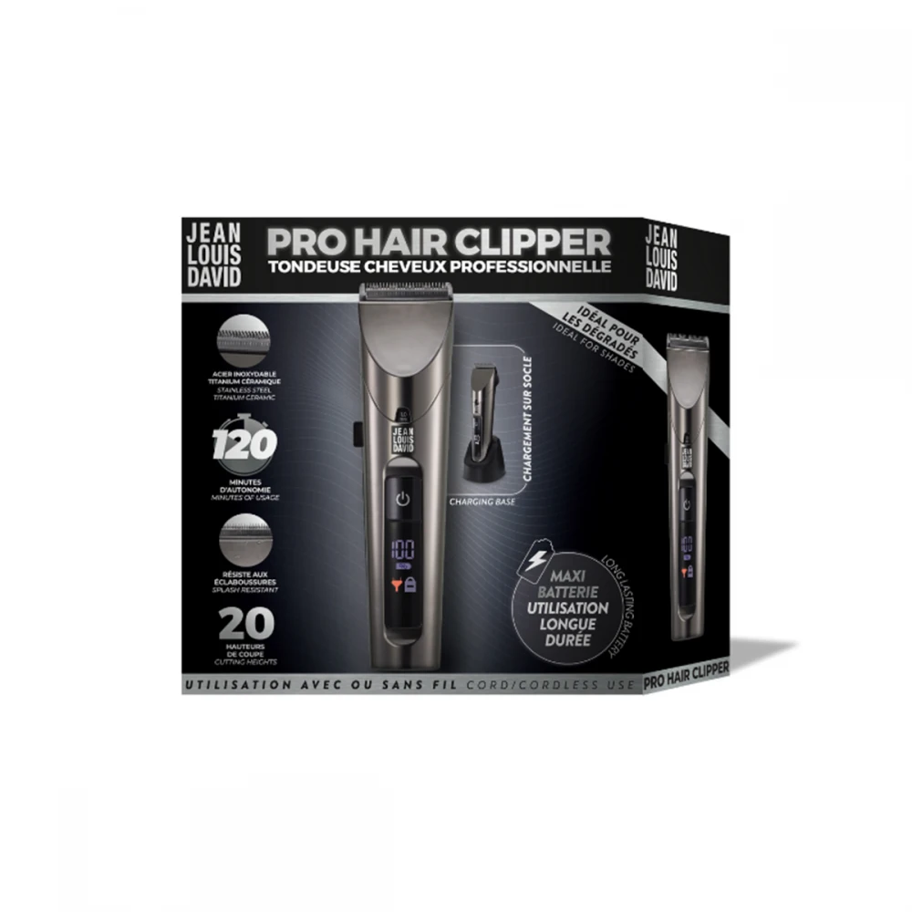 PRO HAIR CLIPPER - Κουρευτική Μηχανή Ρεύματος-Επαναφορτιζόμενη