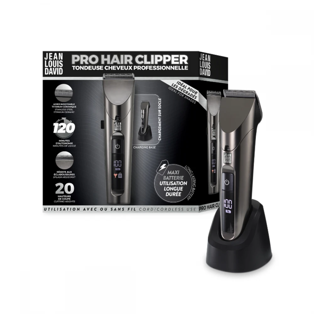 PRO HAIR CLIPPER - Κουρευτική Μηχανή Ρεύματος-Επαναφορτιζόμενη