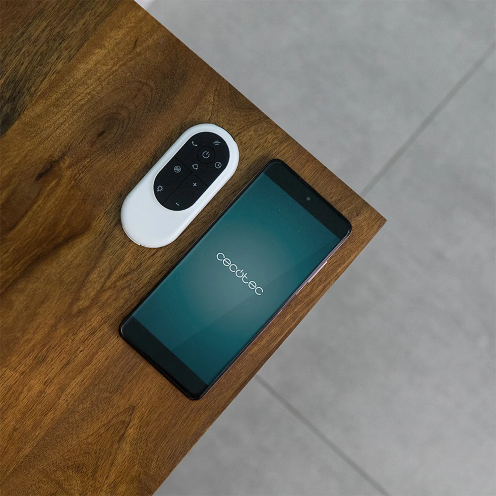 TotalPure 2in1 MoonStyle CEC-08244 - WI-FI Ανεμιστήρας Ορθοστάτης & Καθαριστής αέρα 35 W, χωρίς Φτερωτές, με Τηλεχειριστήριο.