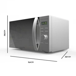 ProClean 9110 Full Inox CEC-01544 - Φούρνος Μικροκυμάτων με Grill 30 Lt Inox