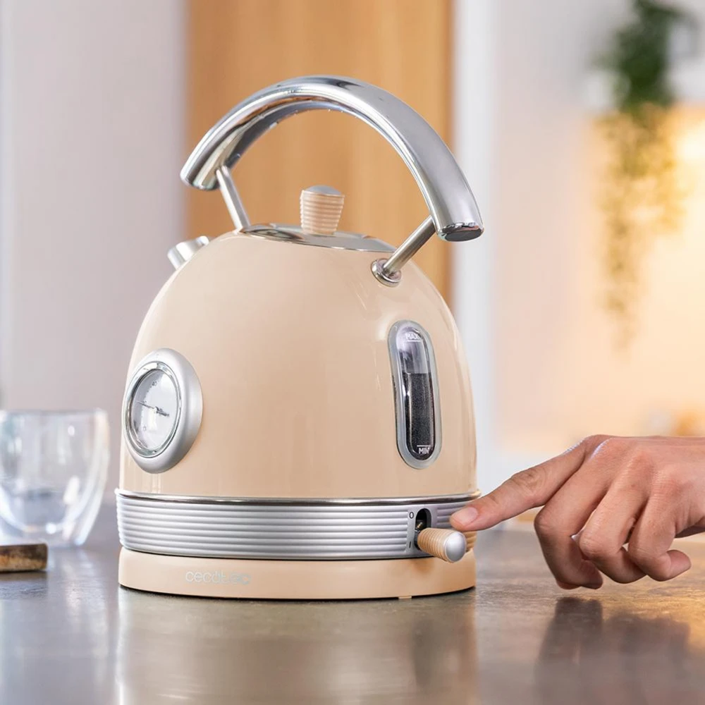 ThermoSense 420 Vintage CEC-01485 - Βραστήρας 1.8 Lt 2200 W Μπεζ