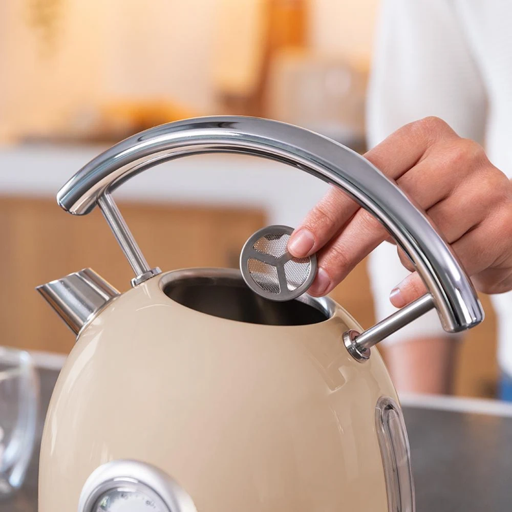 ThermoSense 420 Vintage CEC-01485 - Βραστήρας 1.8 Lt 2200 W Μπεζ