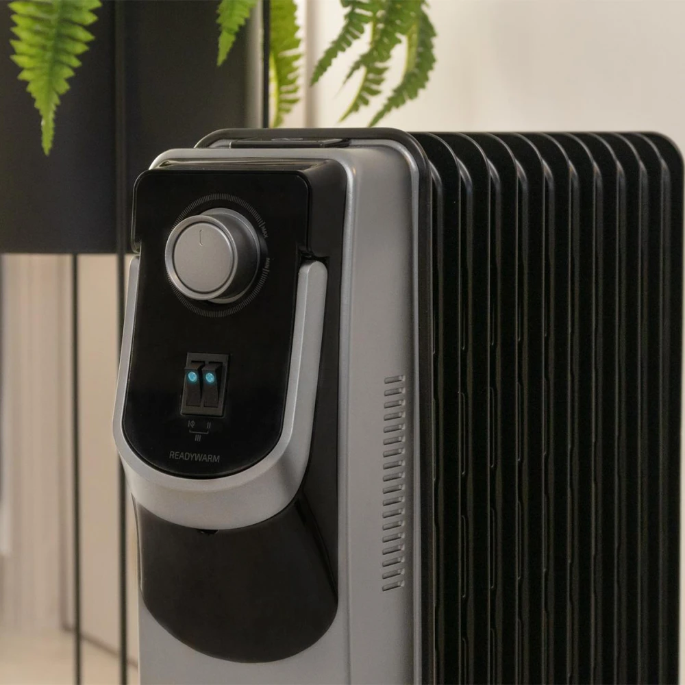 Ready Warm 9000 Space 360° CEC-05889 - Καλοριφέρ Λαδιού Με 9 Φέτες 2000 W