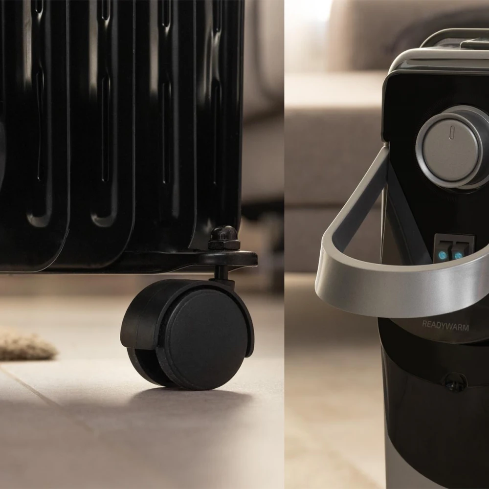 Ready Warm 9000 Space 360° CEC-05889 - Καλοριφέρ Λαδιού Με 9 Φέτες 2000 W