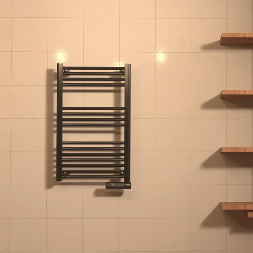 Ready Warm 9100 Smart Towel Black CEC-05394 - Ηλεκτρική Πετσετοκρεμάστρα Μπάνιου 500 W (50 x 87 cm)