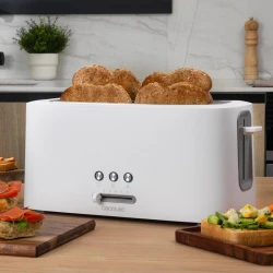 Toast&Taste 16000 Extra Double White CEC-03190 - Φρυγανιερα 2 Θεσεων 1630 W Λευκη