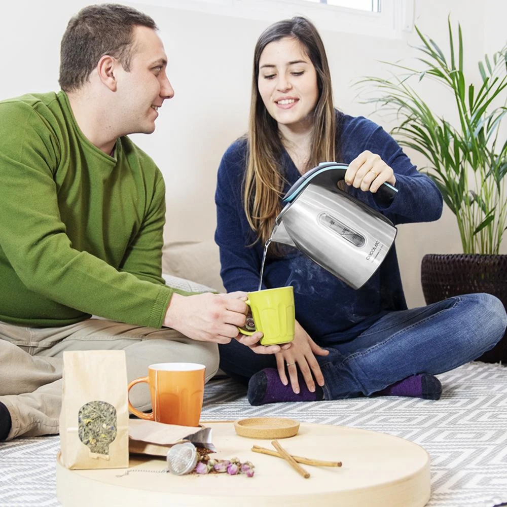 ThermoSense 220 Steel CEC-01513 - Βραστήρας 1.2 Lt 1630 W Ασημί