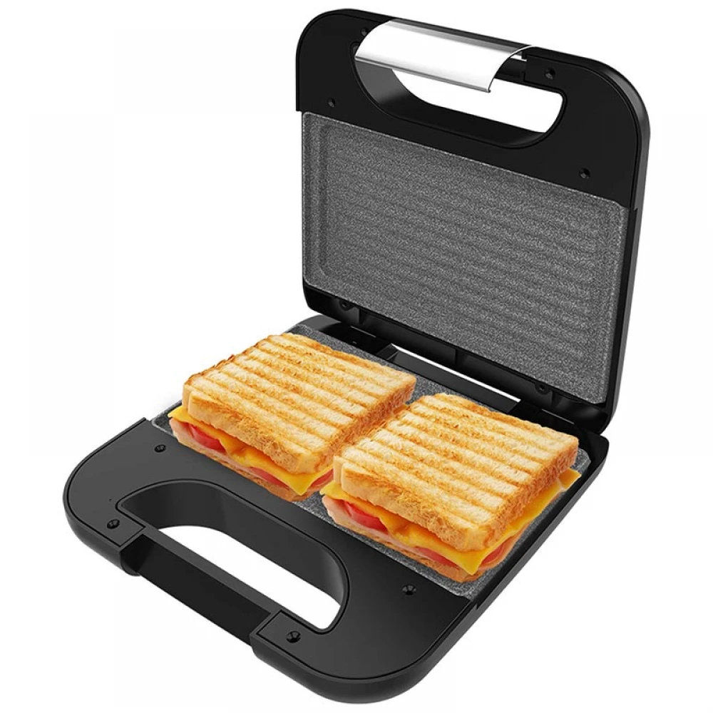 Rock’nToast Grill + CEC-02958 - Τοστιέρα Γκριλιέρα 800 W Ασημί