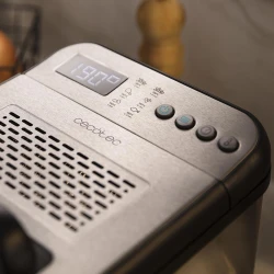Cleanfry Luxury 4000 CEC-04302 - Φριτέζα Λαδιού Με Αποσπώμενο Κάδο 4.2 Lt Ασημί