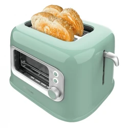 Retro Vision Green CEC-08040 - Retro Φρυγανιέρα 2 Θέσεων 700W