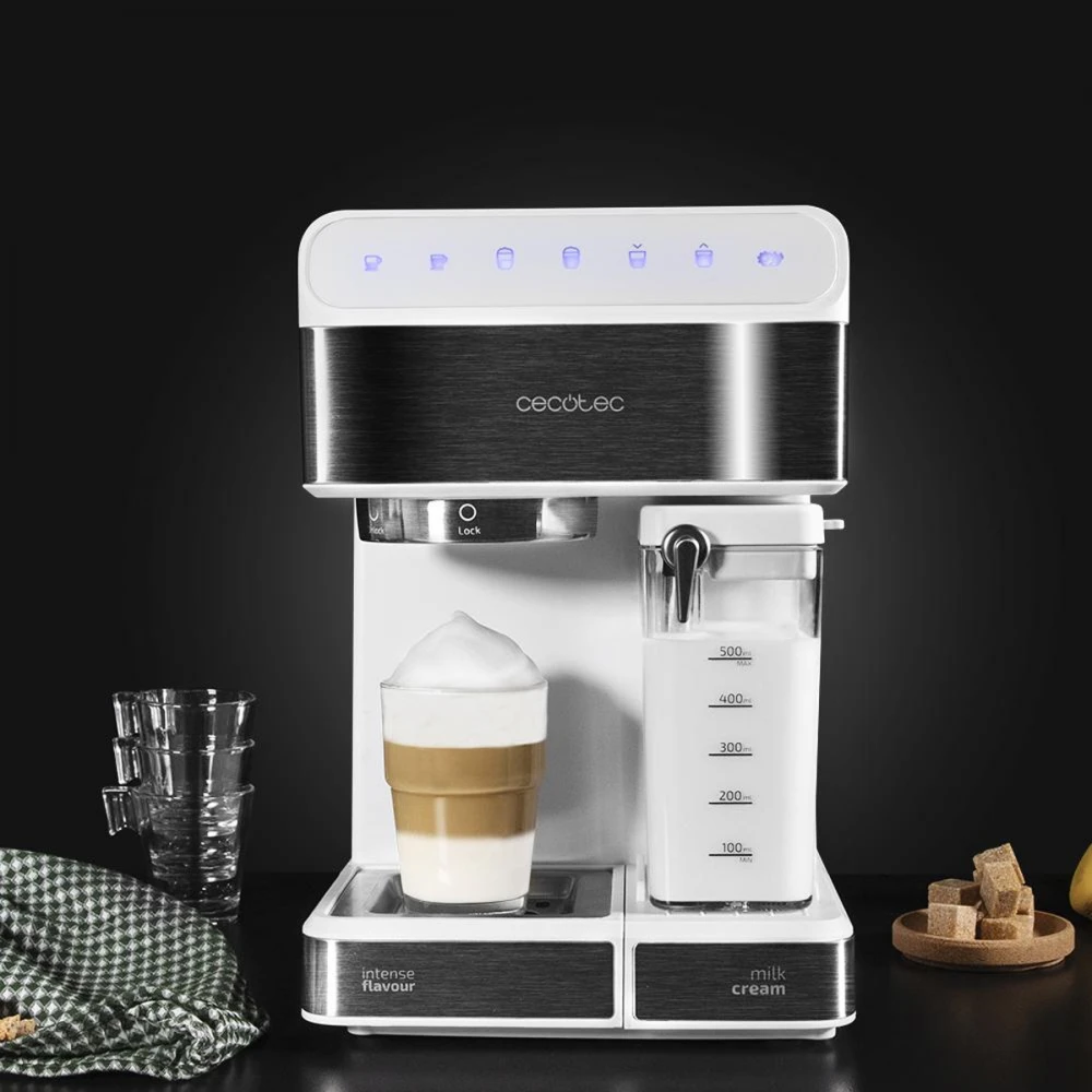 Power Instant-ccino 20 Touch Serie Bianca CEC-01557 - Μηχανή Espresso & Cappuccino 1350 W Πίεσης 20 Bar Λευκή