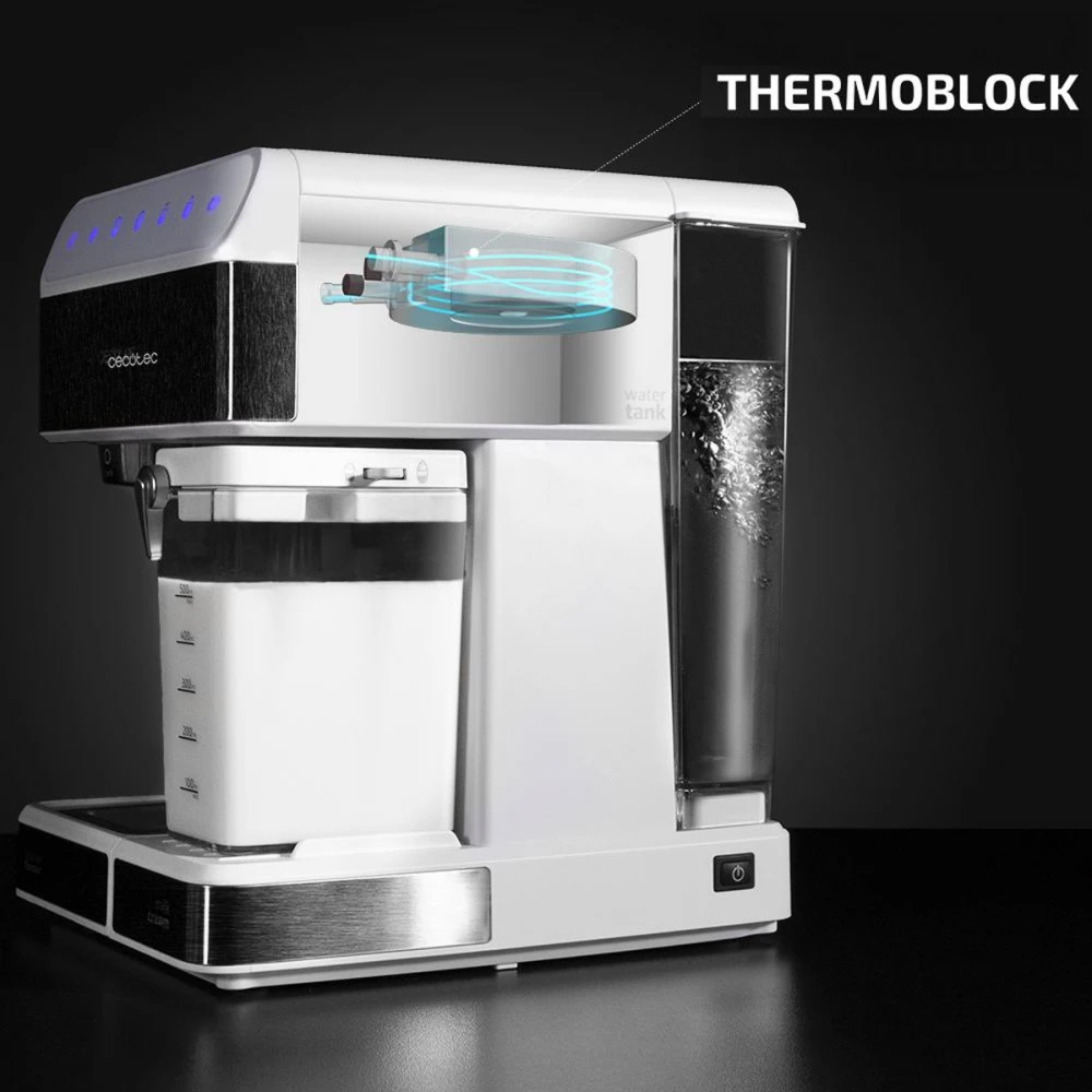 Power Instant-ccino 20 Touch Serie Bianca CEC-01557 - Μηχανή Espresso & Cappuccino 1350 W Πίεσης 20 Bar Λευκή