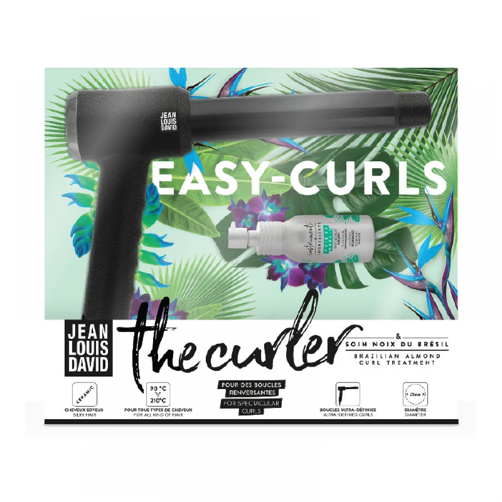 THE CURLER - Ψηφιακό Ψαλίδι Μαλλιών Για Μπούκλες 2. 8 cm Με Κεραμική Πλάκα 210°C