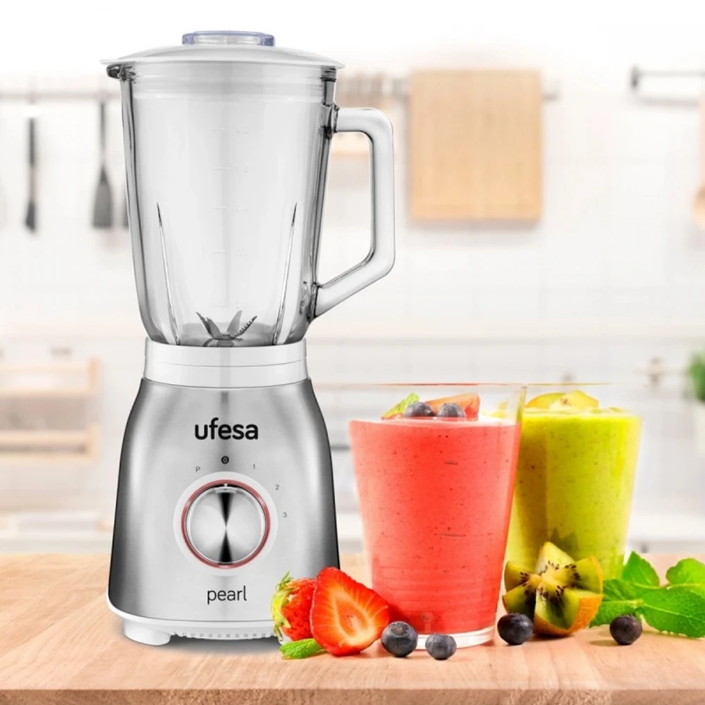 BS4900 - Μπλέντερ Με Γυάλινη Κανάτα 1. 5 Lt 1000 W Λευκό