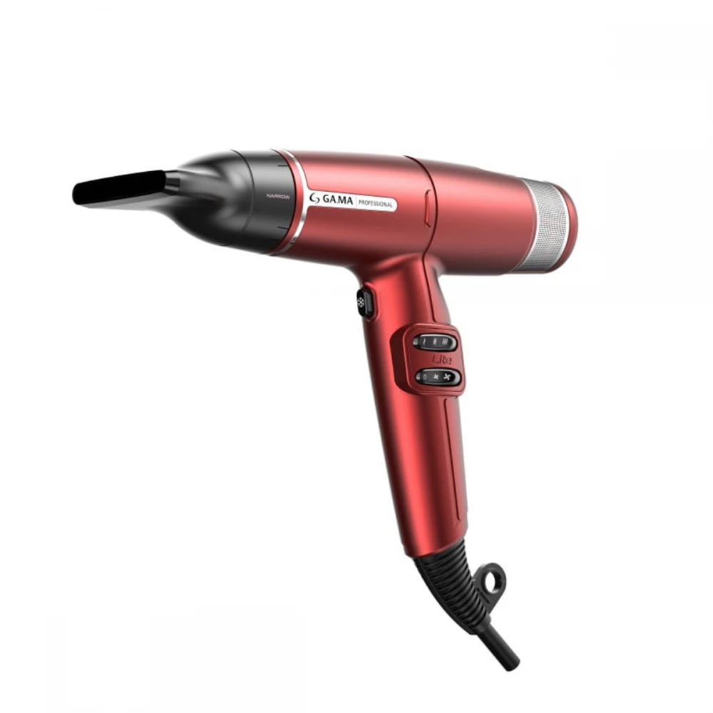 IQ LITE GAMA PH6030.RD - Επαγγελματικό Brushless Πιστολάκι Μαλλιών με 2 Στόμια & Φυσούνα 102411