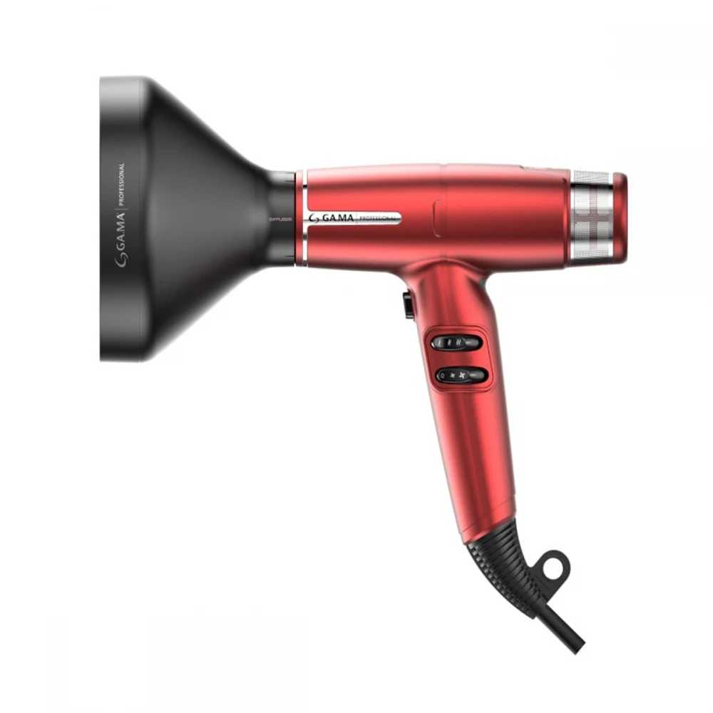 IQ LITE GAMA PH6030.RD - Επαγγελματικό Brushless Πιστολάκι Μαλλιών με 2 Στόμια & Φυσούνα 102411