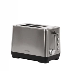 BigToast Extra Double CEC-03084 - Φρυγανιέρα 2 Θέσεων 1000 W Inox