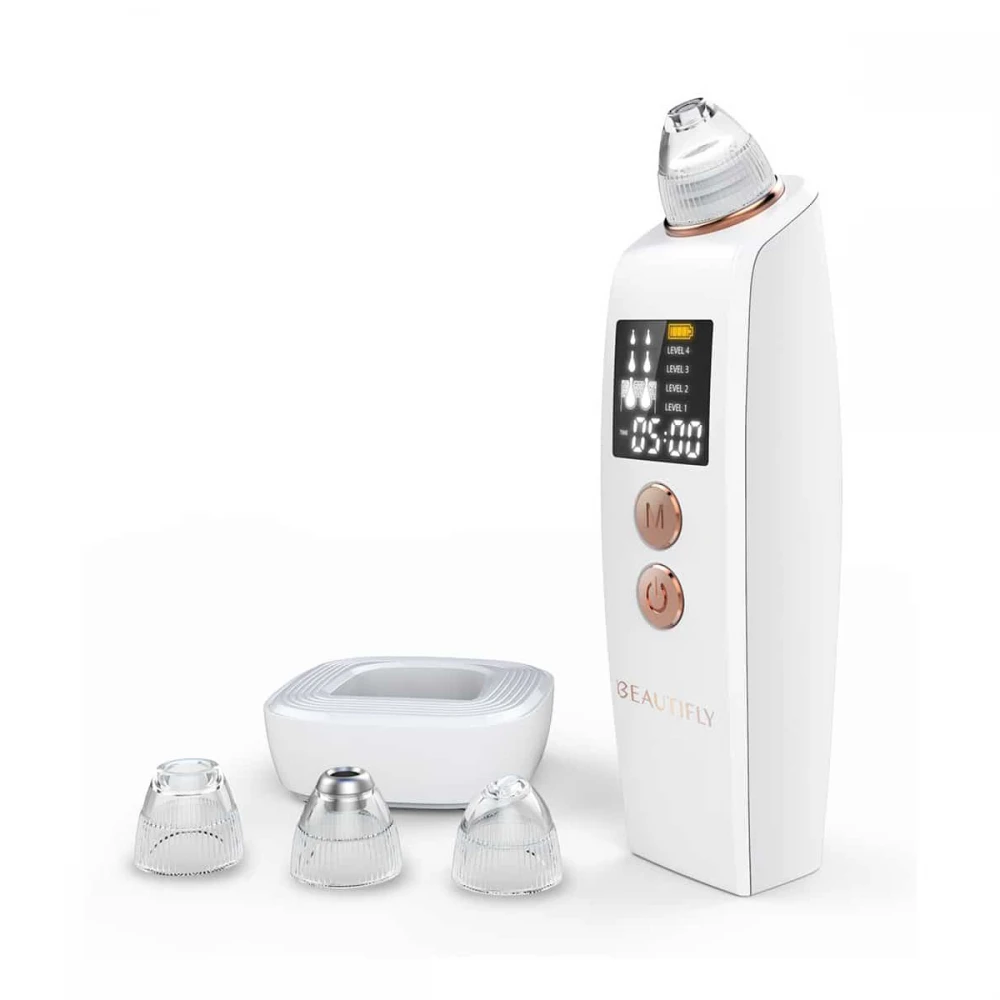 Β-Derma PRO - Συσκευή Καθαρισμού Προσώπου με Vacuum και Φωτοθεραπεία με 7 Κεφαλές