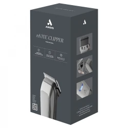REVITE CLIPPER MTC (grey) #86105 - Επαγγελματική Ρεύματος - Επαναφορτιζόμενη Κουρευτική Μηχανή REVITE BLADE | 102333