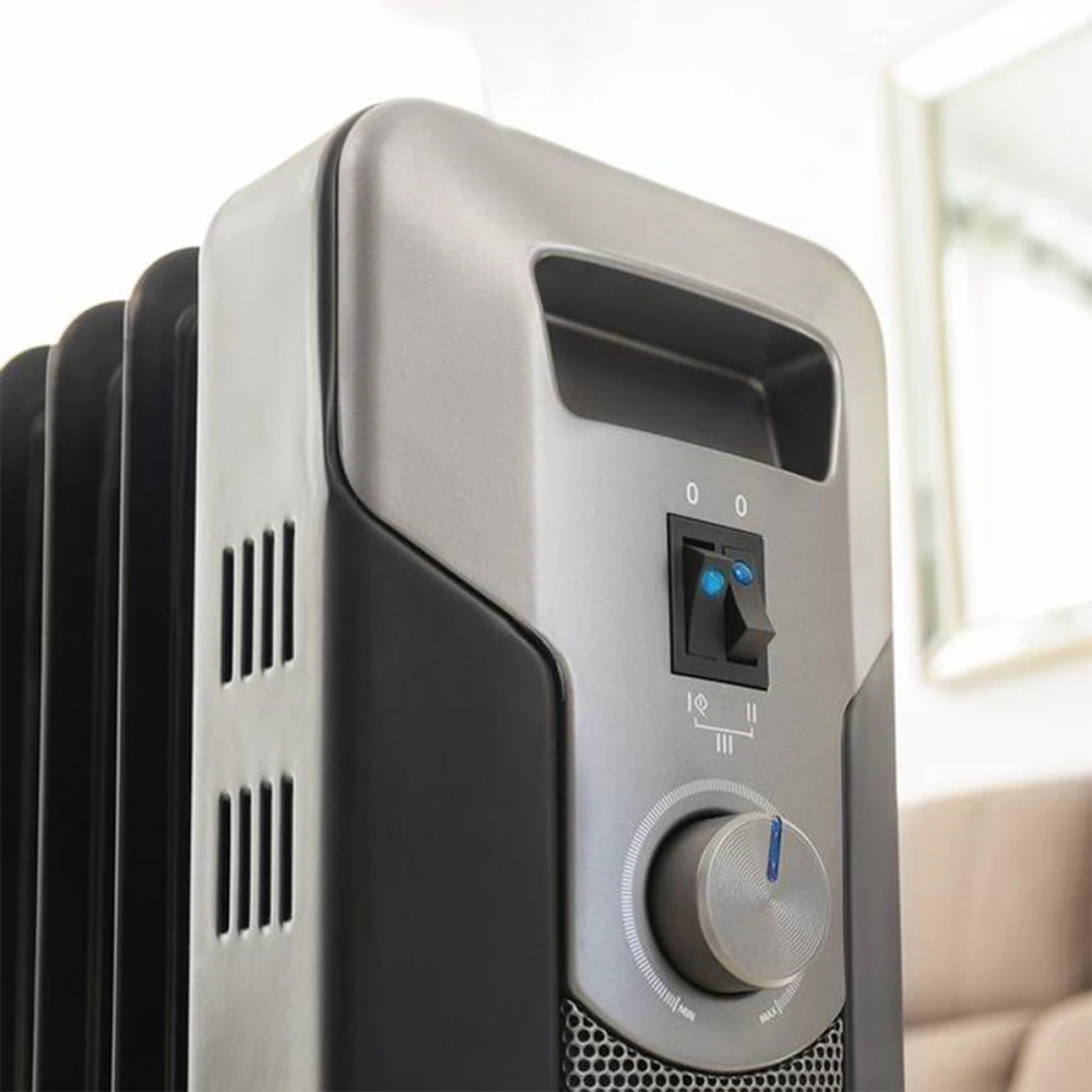 READYWARM 7000 SPACE 
BLACK CEC-05881 - Καλοριφέρ Λαδιού Με 7 Φέτες 1500W 102440