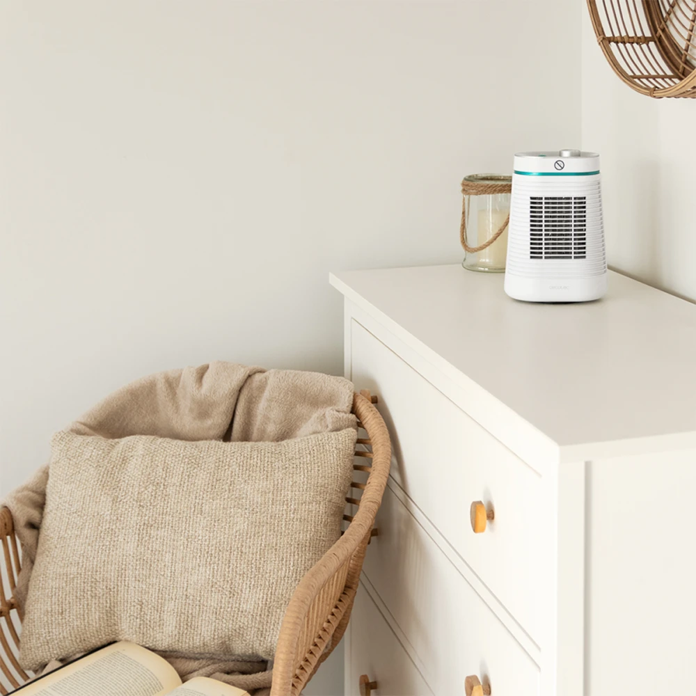 READYWARM 1550 MAX CERAMIC ROTATE WHITE CEC-08273 - Αερόθερμο Δαπέδου 1500W Κεραμικό | 102412