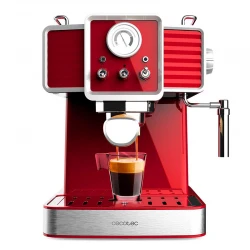 Power Espresso 20 Tradizionale Light Red CEC-01727 - Μηχανή Espresso 1350 W Πίεσης 20 Bar Κόκκινη